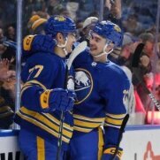 The Sabres' all-time leaders from the Aud